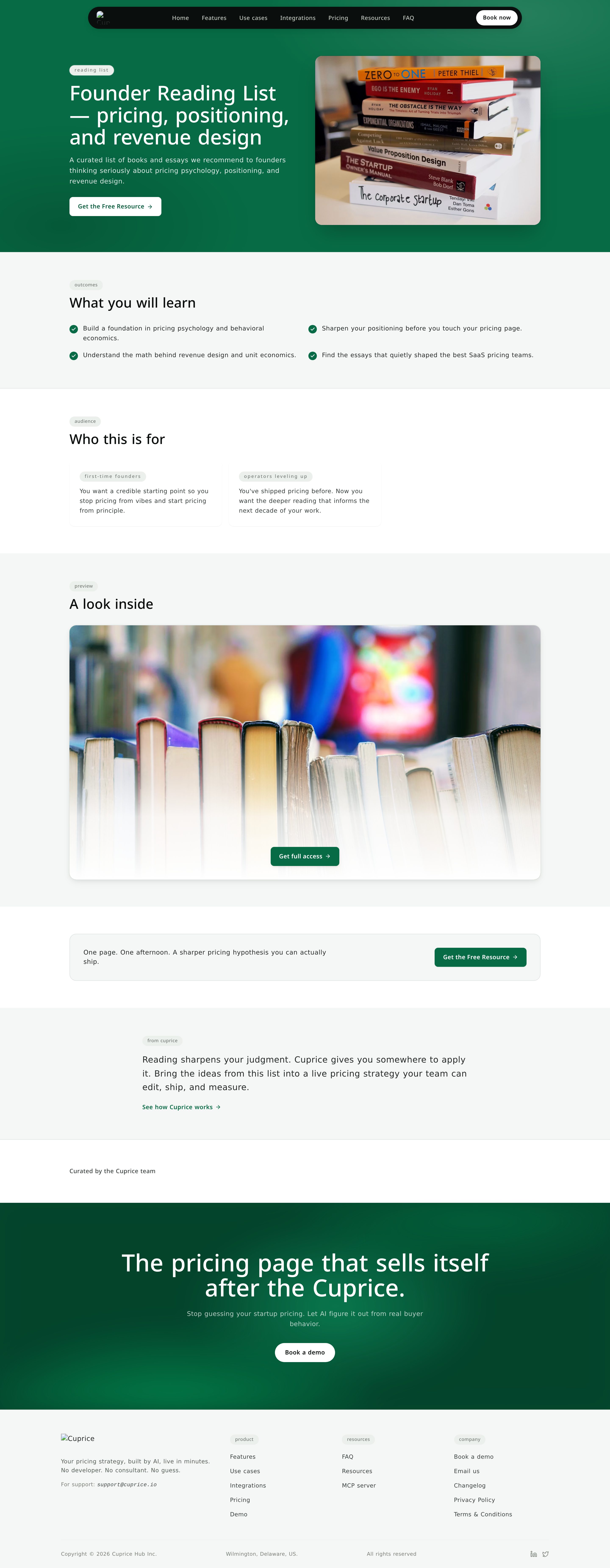 resource founder reading